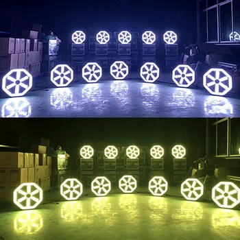 Професионално сценично обзавеждане голяма вятърна мелница на фона на светлината движение RGB LED 200 W DMX512 подходящ за бар спорт страст дискотека